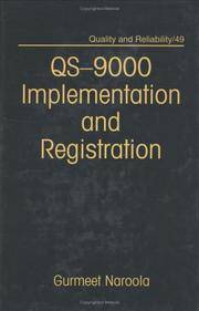 QS-9000 IMPLEMENTATION AND REGISTRATION (QUALITY & RELIABILITY)
