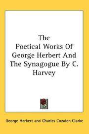 image of The Poetical Works Of George Herbert And The Synagogue By C. Harvey
