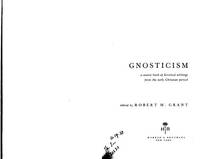 Gnosticism: A Source Book of Heretical Writings from the Early Christian Period