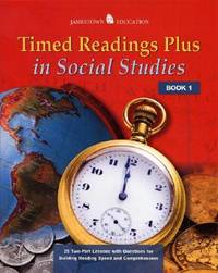 Timed Readings Plus Social Studies Book 10: 25 Two-Part Lessons with Questions for Building...