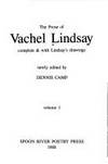 The Prose of Vachel Lindsay: Complete and With Lindsay's Drawings. Volume 1