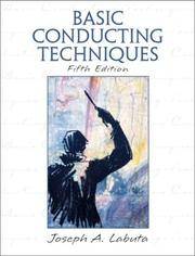 Basic Conducting Techniques by Joseph Labuta
