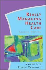 cover of Really Managing Health Care