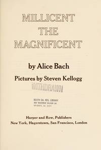 MILLICENT THE MAGNIFICENT by BACH, ALICE - 1978