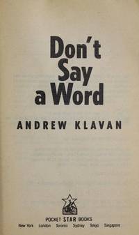 image of Don't Say a Word