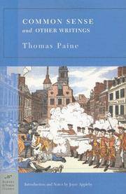 Common Sense and Other Writings (Barnes & Noble Classics Series)