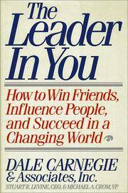 image of Leader in You: How to Win Friends, Influence People, and Succeed in a Changing World