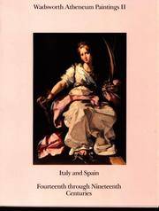 Wadsworth Atheneum Paintings II: Italy and Spain: Fourteenth through Nineteenth Centuries (Paintings Series) (v. 2) by Jean K Cadogan - Hardcover - 1993 - from The John Bale Books LLC (SKU: 0000003039)