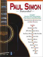 image of Paul Simon - Transcribed (Paul Simon/Simon_Garfunkel)