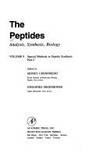 The Peptides: Analysis, Synthesis, Biology: Special Methods in Peptide Synthesis Part C (Volume 9)