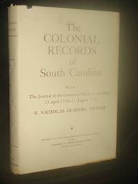 Journals of the Commons House of Assembly 1750-51: Colonial Records of South Carolina