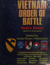 VIETNAM ORDER OF BATTLE by Stanton, Shelby L - 1987