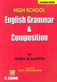 High School English Grammar  Composition