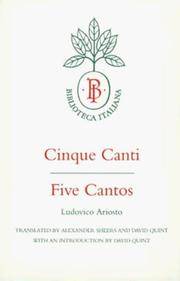 Cinque canti; Five Cantos