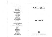 The Vendor of Sweets by Narayan, R. K - 12/01/2007