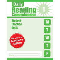 Evan-Moor Daily Reading Comprehension, Grade 1 Student Workbook