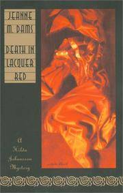 image of Death in Lacquer Red (Hilda Johansson Mysteries, No. 1)