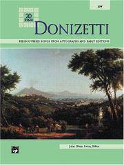 20 Songs by Donizetti