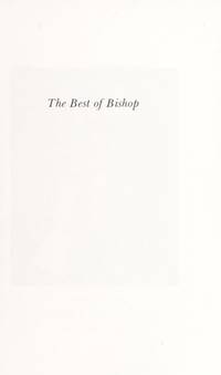 The Best of Bishop; Light verse from The New Yorker and Elsewhere
