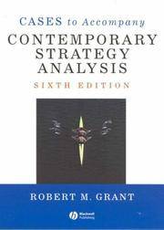 cover of Cases to Accompany Contemporary Strategy Analysis