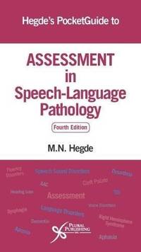 Assessment in Speech-Language Pathology