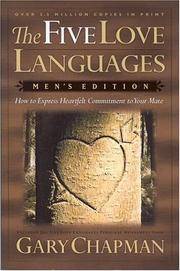 image of The Five Love Languages: How to Express Heartfelt Commitment to Your Mate (Men's Edition)