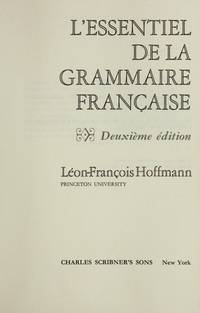 L' Essentiel De La Grammaire Francaise