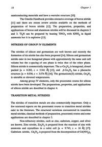 CERAMIC PRECURSOR TECHNOLOGY AND ITS APPLICATIONS