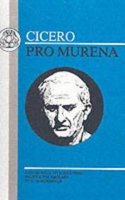 image of Cicero: Pro Murena (Latin Texts)