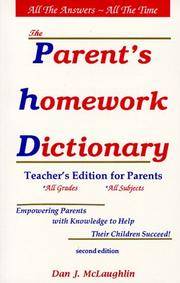 Parent's Homework Dictionary