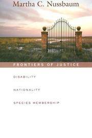 FRONTIERS OF JUSTICE. Disability, Nationality,…