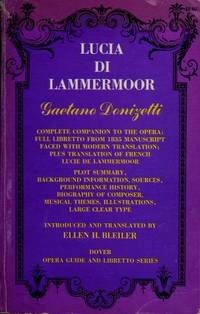 Lucia Di Lammermoor (Opera Guide &amp; Libretto) (English and French Edition) by Donizetti, Gaetano