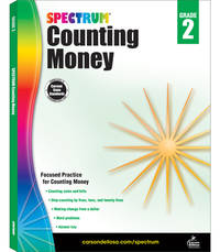 Spectrum Counting Money 2nd Grade Workbook, Math Book for Kids Ages 7 to 8, Word Problems With...