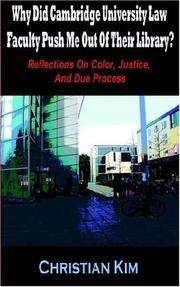 Why Did Cambridge University law Faculty Push Me out of Their Library?