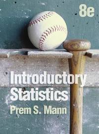 Introductory Statistics (ISBN: 9780470904107)