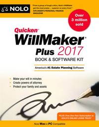 Quicken Willmaker Plus 2017: Book & Software Kit