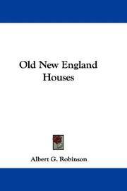 Old New England Houses