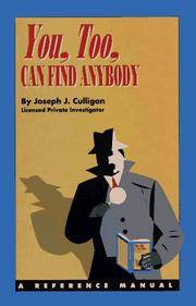 YOU, TOO, CAN FIND ANYBODY 1994 UPDATED EDITION
