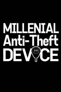 Millenial Anti-Theft Device: 6x9 120 pages quad ruled | Your personal Diary