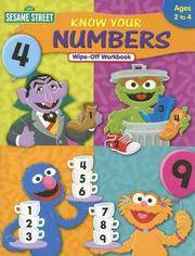 Sesame Street Know Your Numbers Wipe-Off Workbook