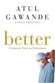 image of Better: A Surgeon's Notes on Performance