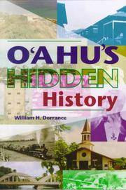 Oahus Hidden History by Dorrance, William Henry - 1998