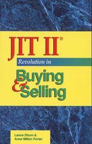 JIT II Revolution in Buying & Selling