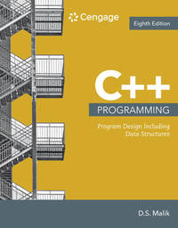 C++ Programming (ISBN: 9781337696111)