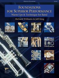 W32XR - Foundations For Superior Performance - Baritone Saxophone - 