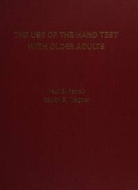 The Use of the Hand Test With Older Adults