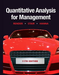 Quantitative Analysis For Management  -  by Render