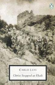 Christ Stopped at Eboli by Carlo Levi (1990-05-03)