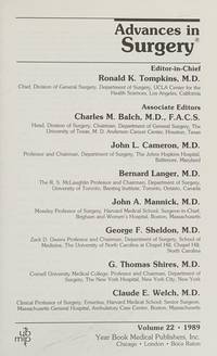 Advances in Surgery Volume 22
