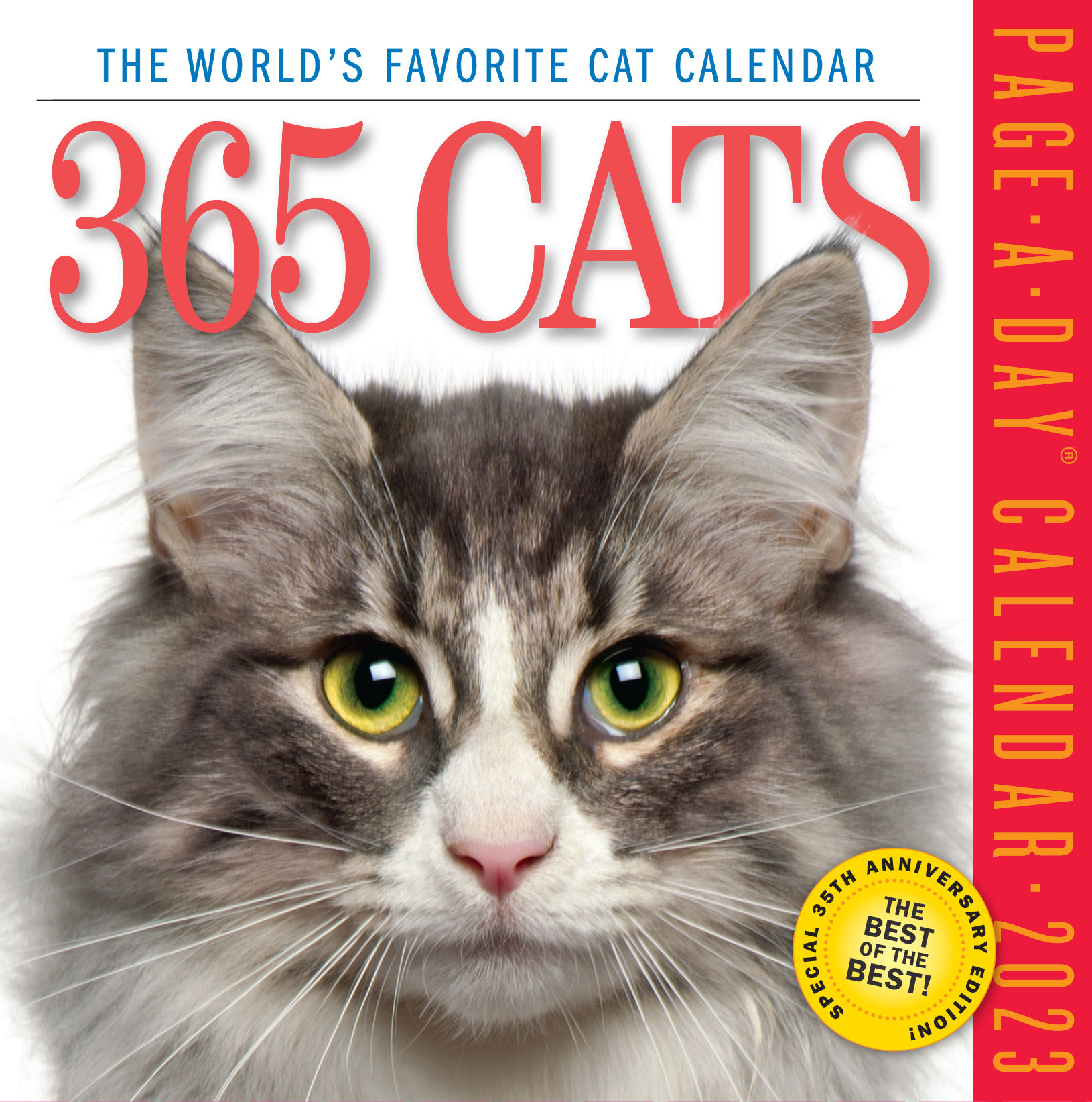 365 Cats Page-A-Day Calendar 2023: The World's Favorite Cat Calendar by  Workman Calendars - 2022
